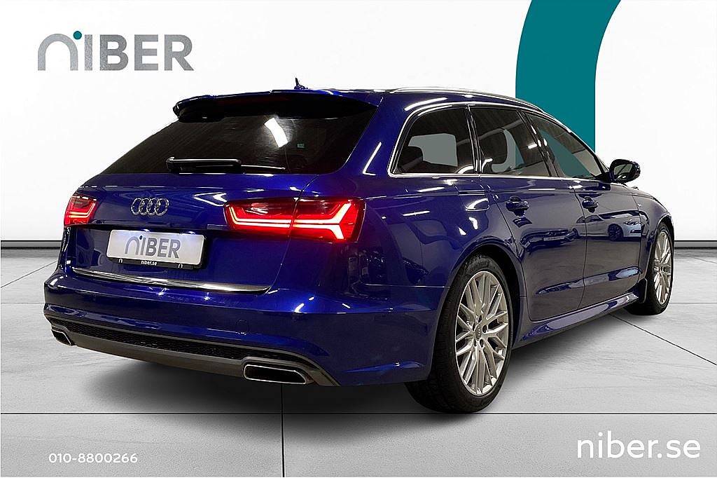 Audi A6 Avant 2.0 TDI S-Line, Custom Blå, Drag, Bränslevärmare