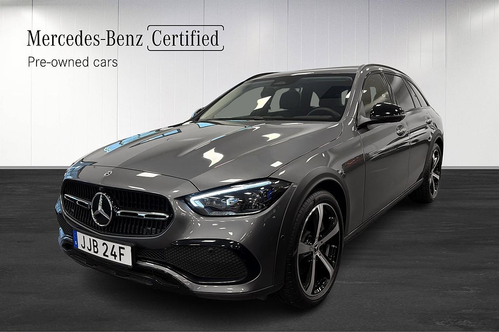Mercedes-Benz C 220 d 4MATIC All-Terrain Drag Värmare Burmester Carplay