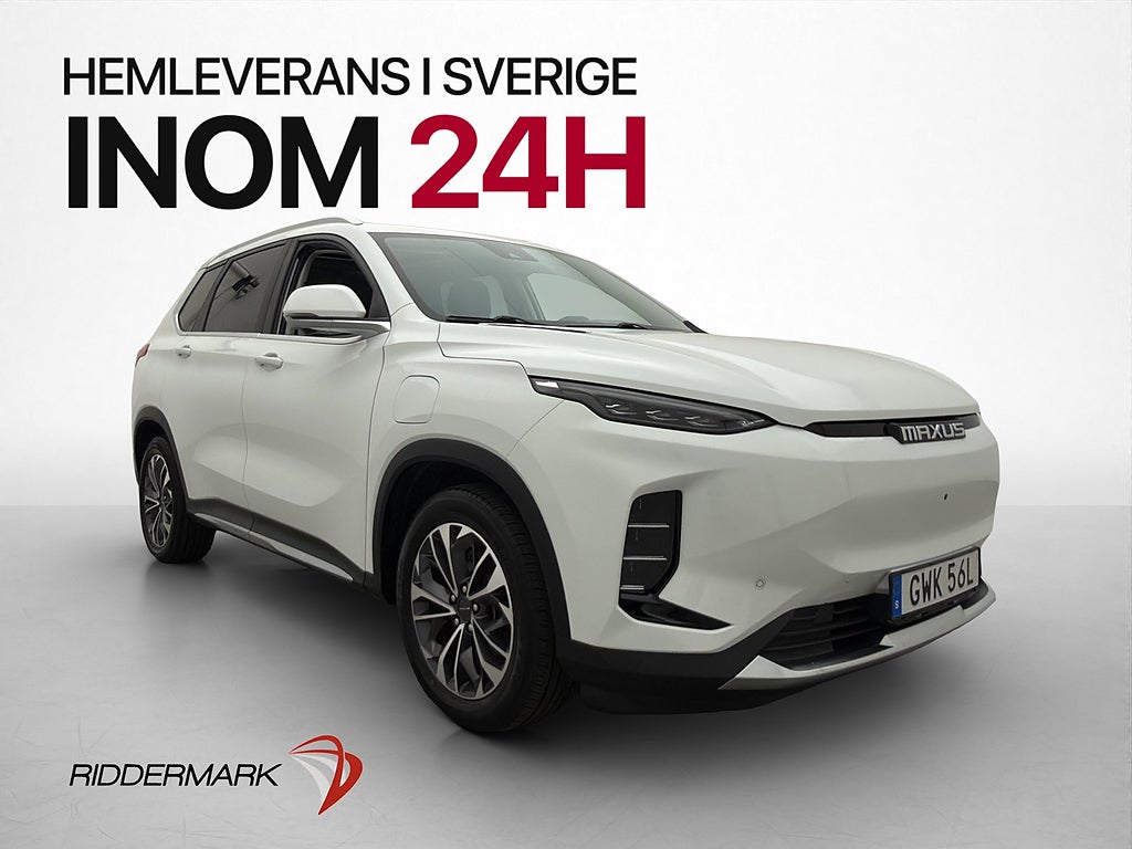 Maxus Euniq 6 70 kWh 177hk Pano 360° Skinn CarPlay