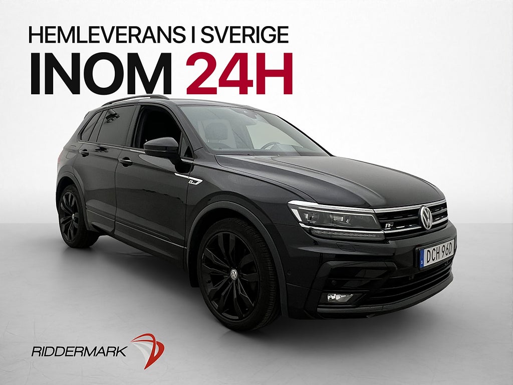 Volkswagen Tiguan 2.0 TDI 4M R-Line Black Cockpit Värm Drag