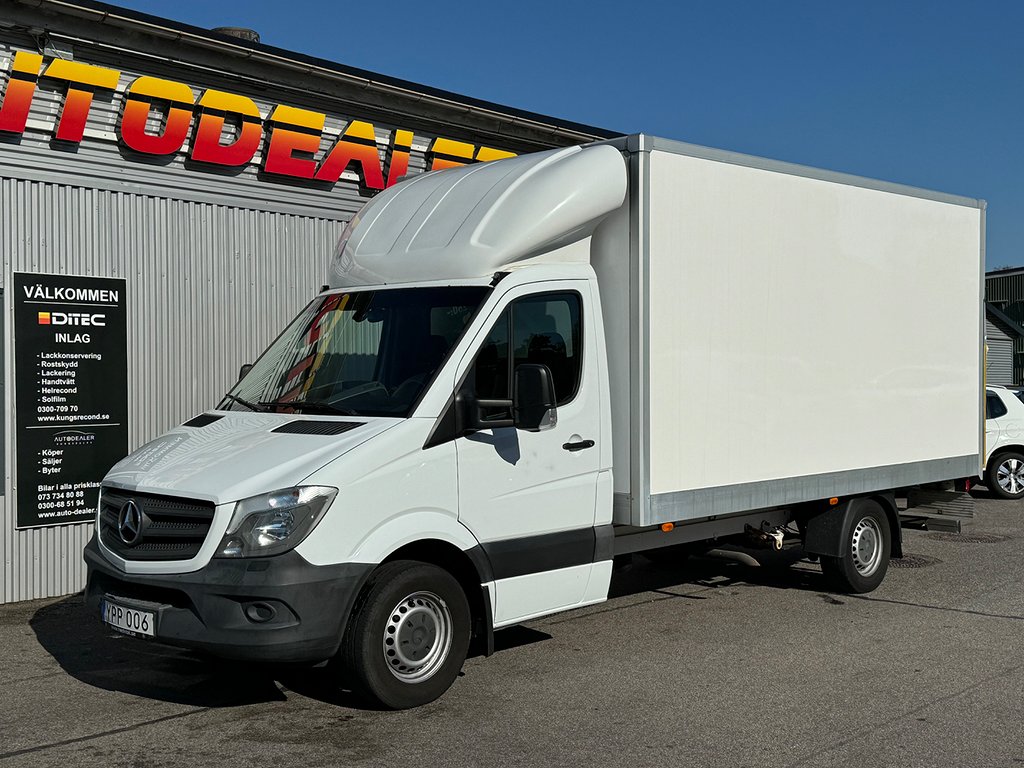 Mercedes-Benz Sprinter 316 BlueTEC VOLYMSKÅP BG-LYFT Chassi Enkelhytt 163hk