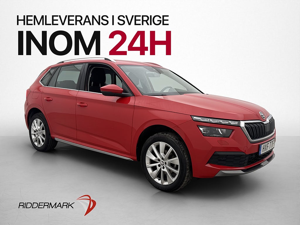 Skoda Kamiq 1.0 TSI 110hk Rattvärme Apple Carplay