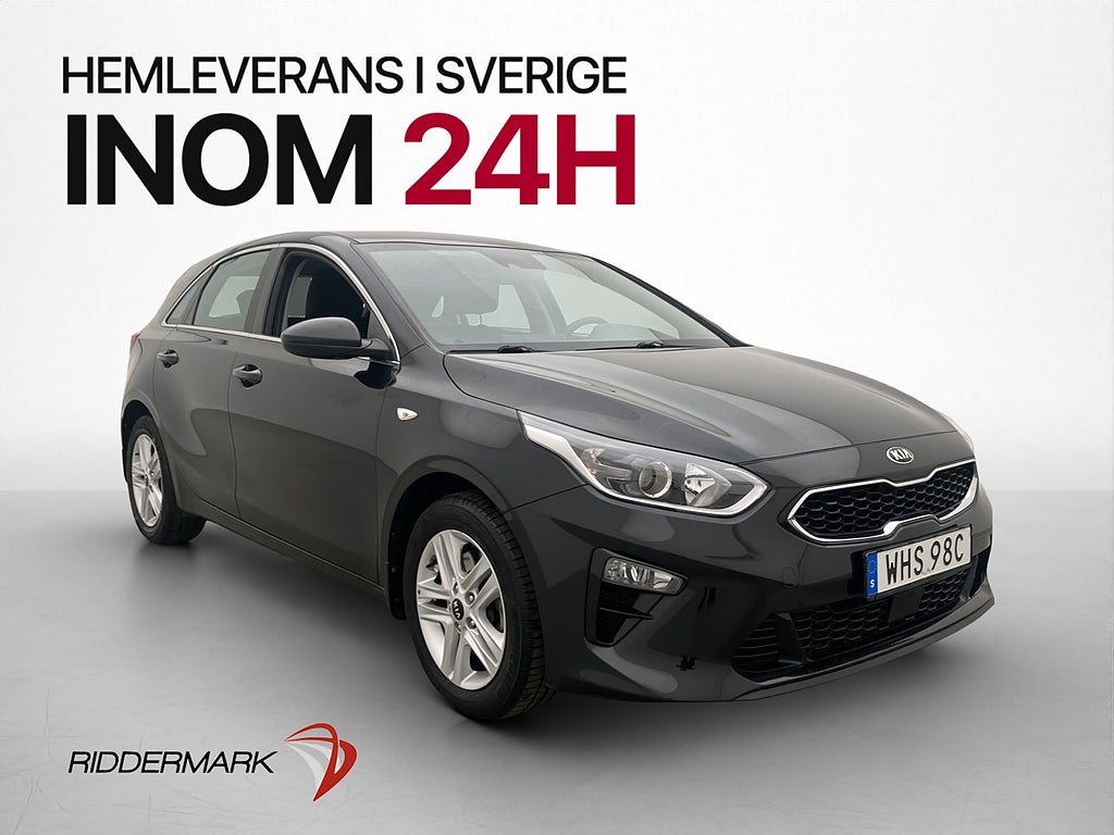 Kia Ceed 1.0 T-GDI 120hk Kamera Rattvärme CarPlay