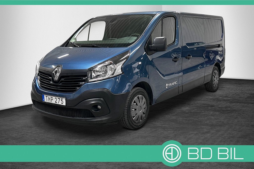 Renault trafic 1.6 dCi L2 DRAG NAV DUBBLA SKJUTDÖRRAR MOMS