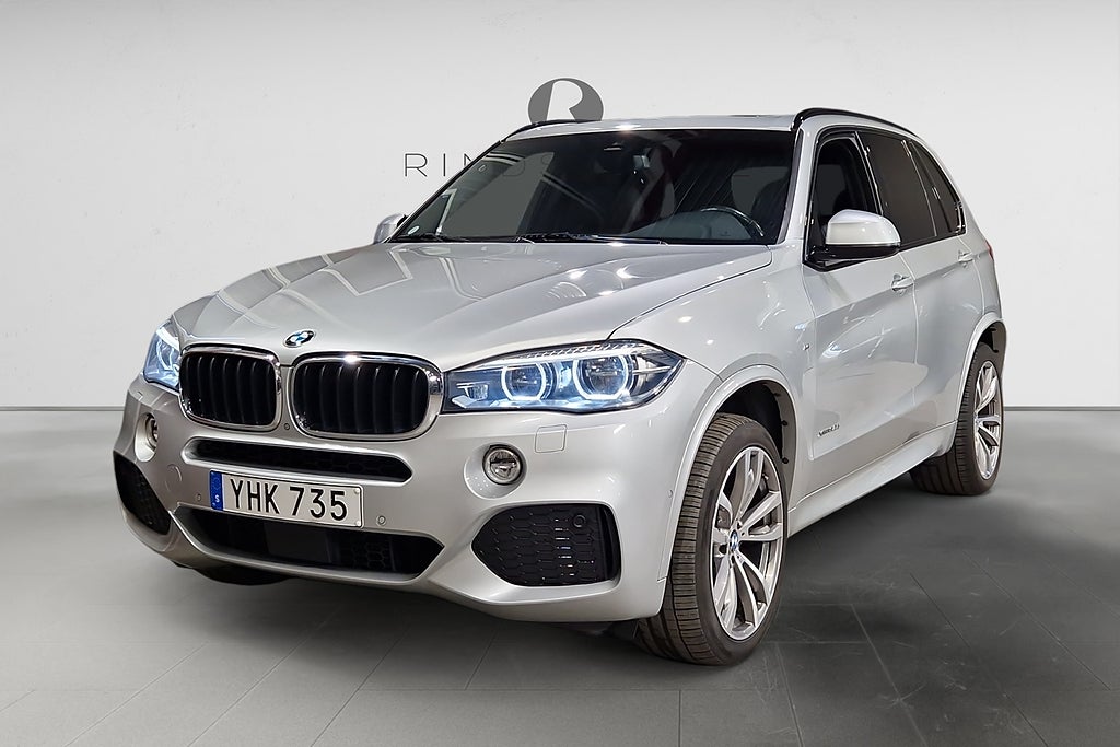 BMW X5 xDrive30d 258 HK AUT M-SPORT DRAG D-VÄRM H/K HUD NAVI