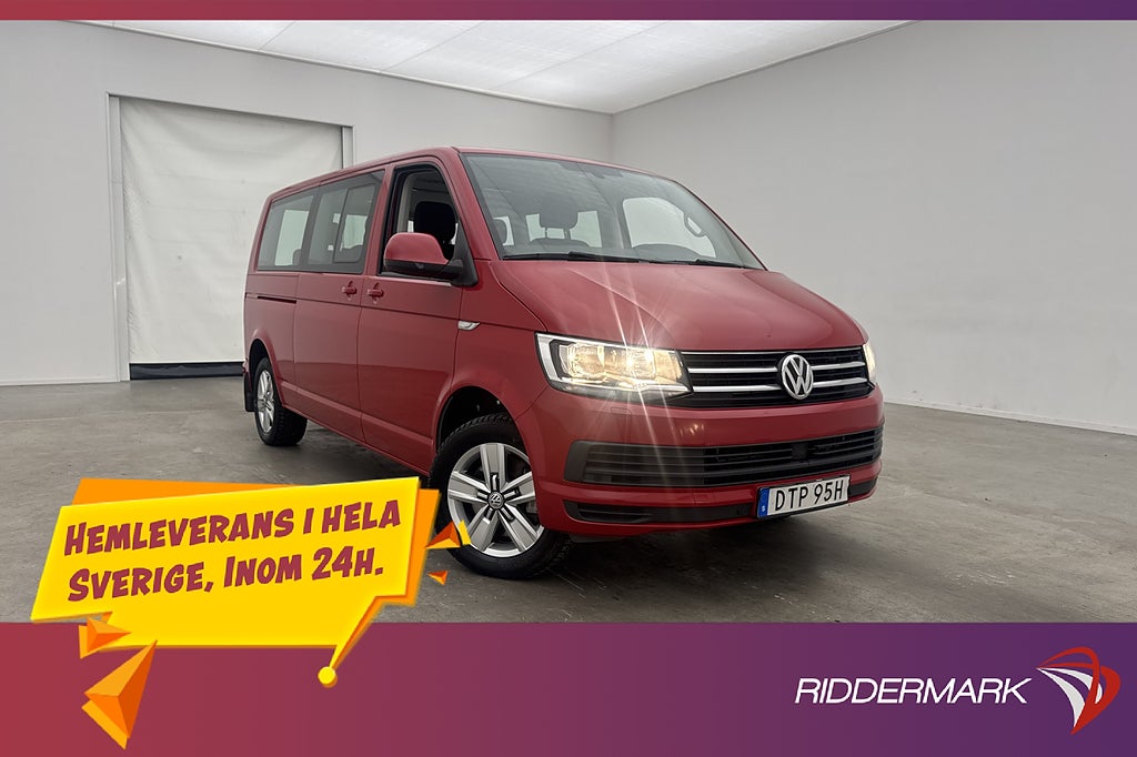 Volkswagen Multivan Lång Fjärr-Värm Drag B-Kamera CARPLAY