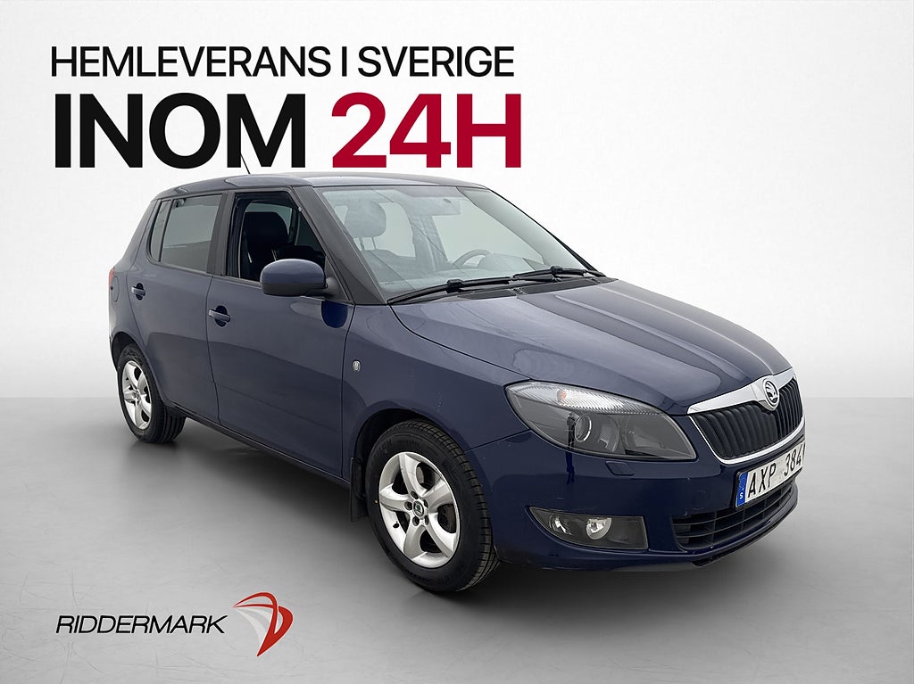 Skoda Fabia 1.2 TSI 105hk Ambiente Sensorer 0.53 L/Mil