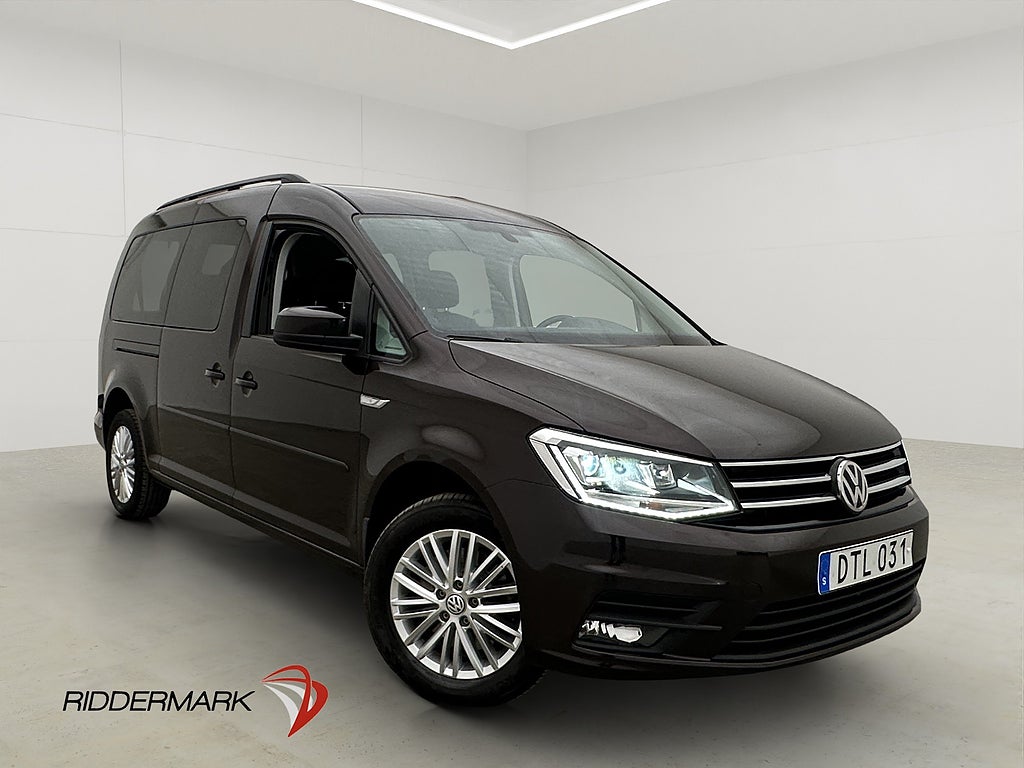 Volkswagen Caddy Maxi Life Värmare B-Kamera 7-Sits 1-Ägare
