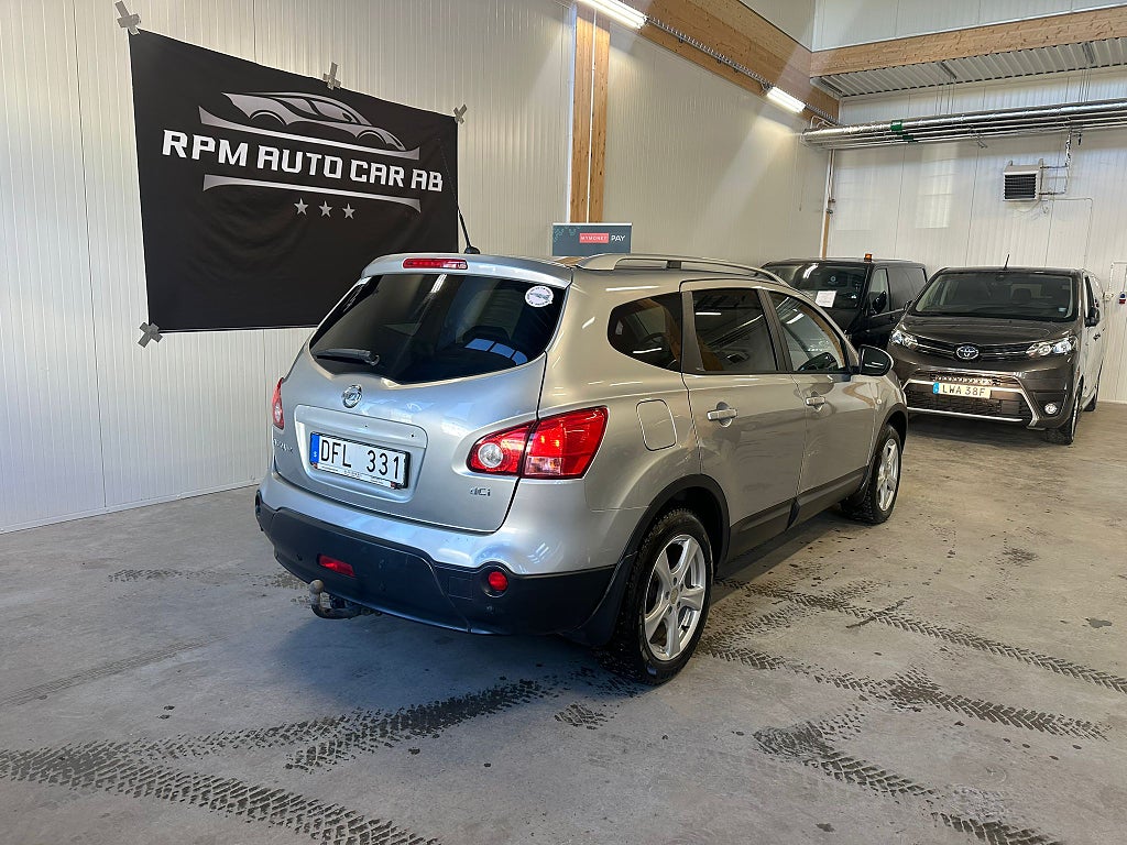 Nissan Qashqai+2 2.0 dCi 7-SITS DRAG PANORAMA  M-VÄRMARE  RÄNTEFRITT