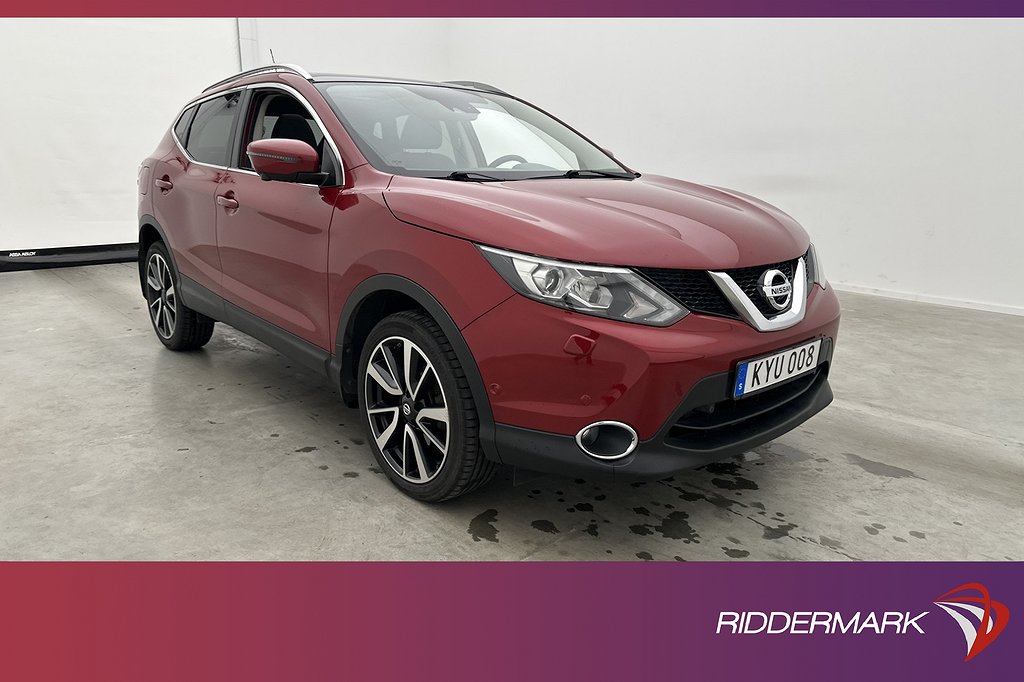 Nissan Qashqai 1.2 DIG-T 115hk Tekna Pano 360° Navi