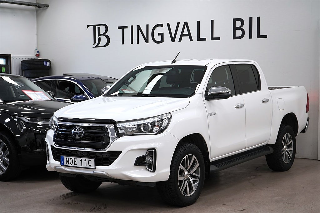 Toyota Hilux 2.4 AWD CREW CAB 1-ÄGARE DRAG GPS B-KAMERA