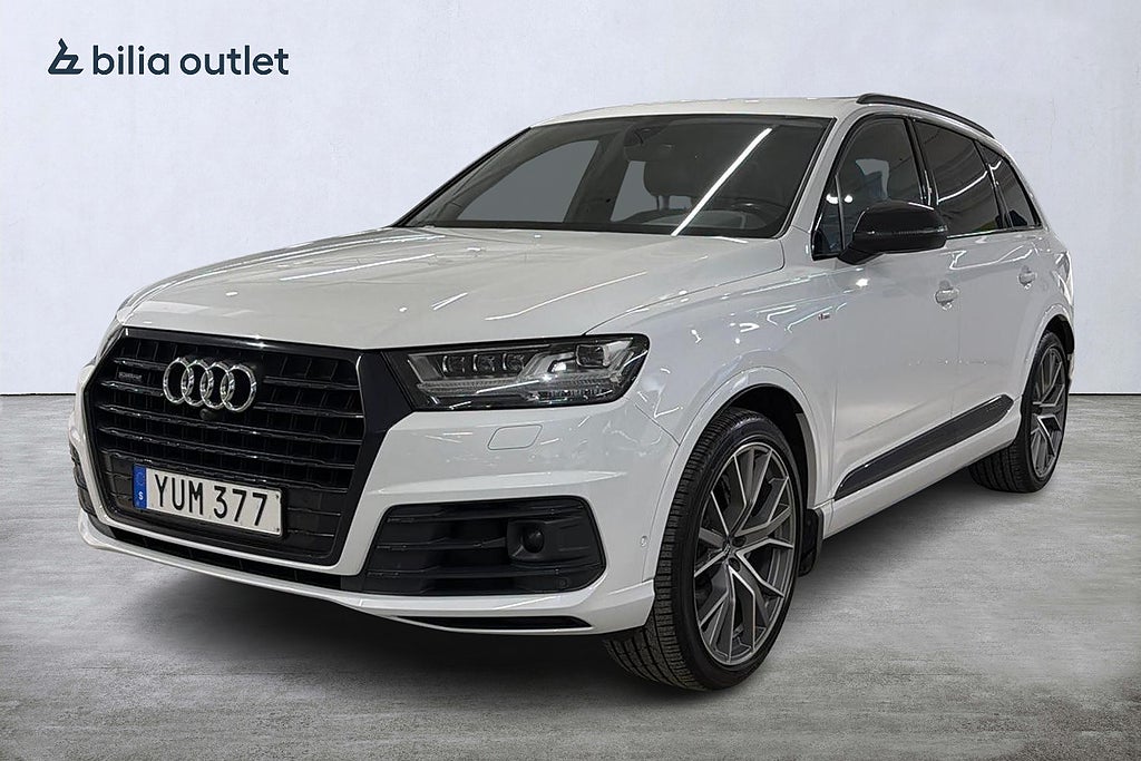Audi Q7 50 TDI quattro S-Line 7-sits / Luftfjä / Drag / 360-Kam
