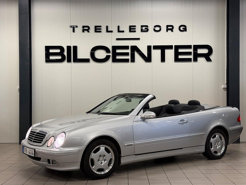 Mercedes-Benz CLK 230 Kompressor Cabriolet Elegance 197hk Svensksåld