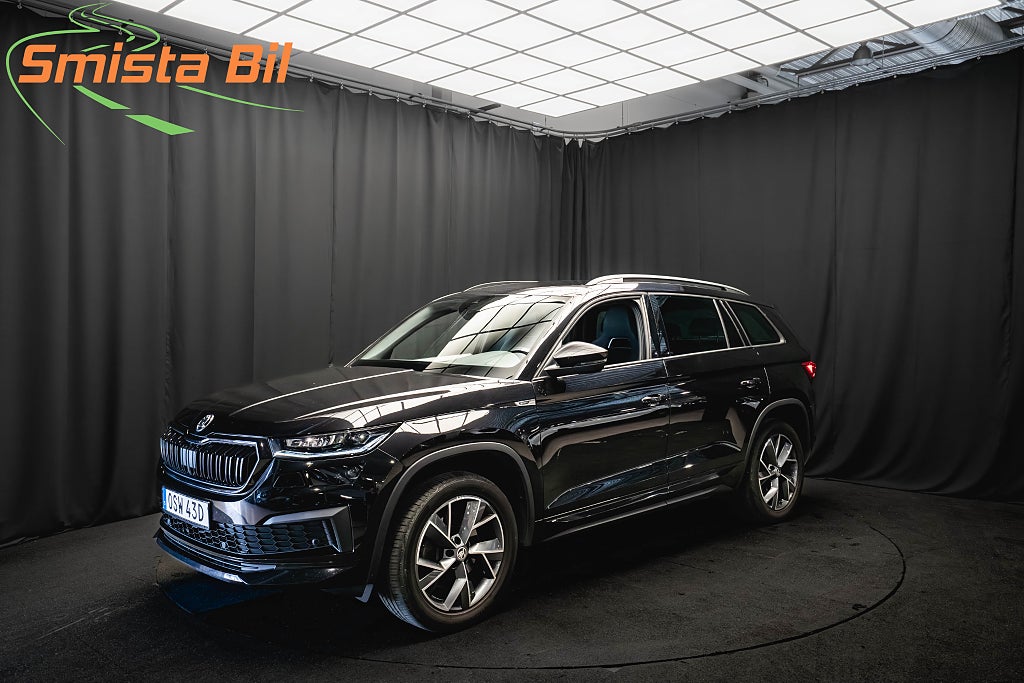 Skoda Kodiaq TSI 4x4 SPORTLINE B-VÄRM DRAG KAMERA ELSTOL MOMS 190hk