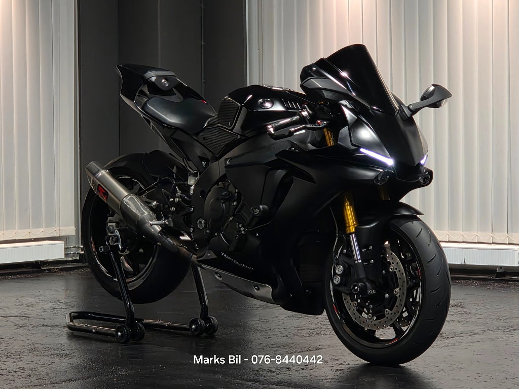 Yamaha YZF-R1 Akrapovic helsystem|Ny Servad|ECU Flashed