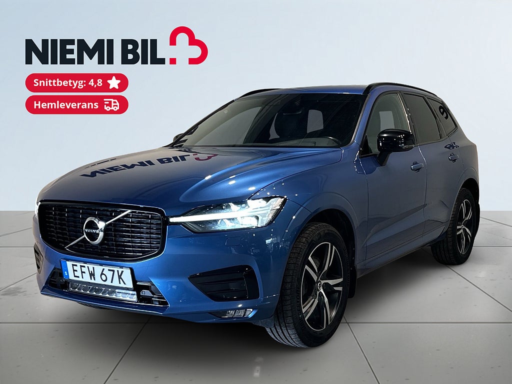 Volvo XC60 B4 AWD R-Design Drag Pvärm Kamera GPS H/K SoV MOMS