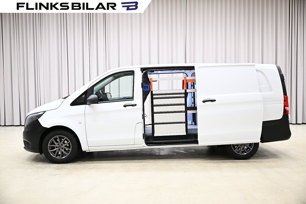 Mercedes-Benz Vito 110 CDI Extralång|Dubbeldörr|Inredd|Lågmil|Moms|SeUtr!