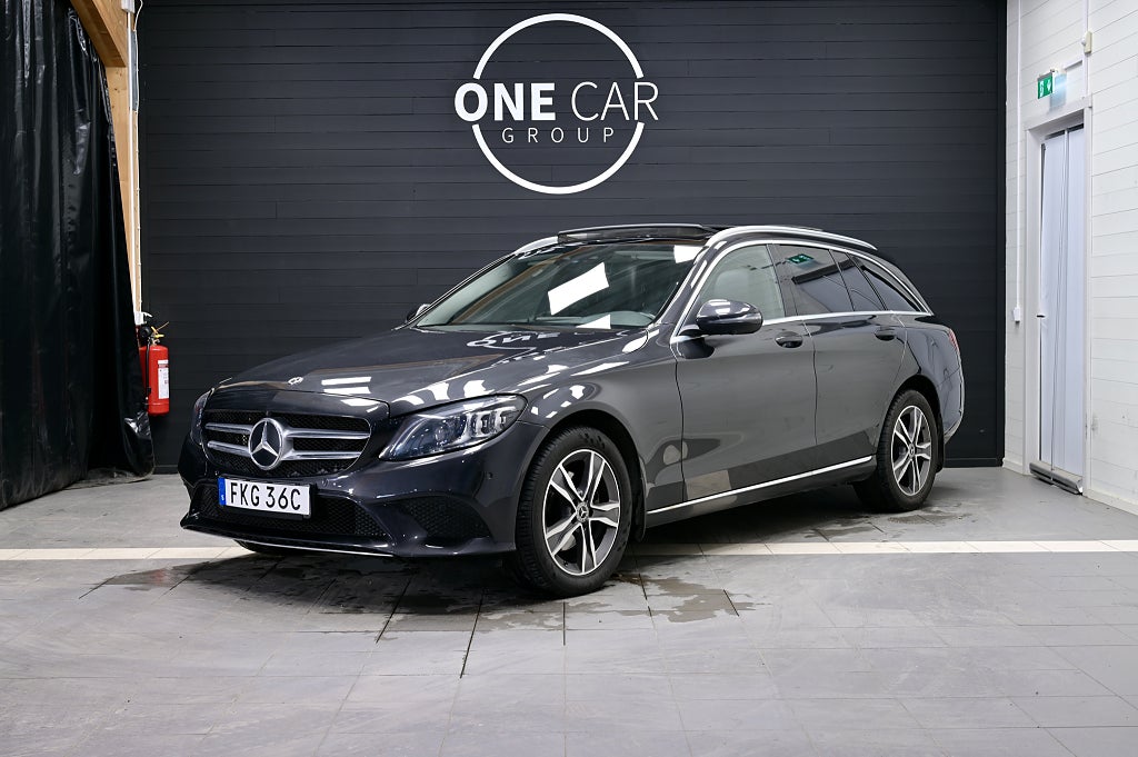Mercedes-Benz C 220 T d 4MATIC MOMS Pano Burmester Cockpit Drag D-Värm