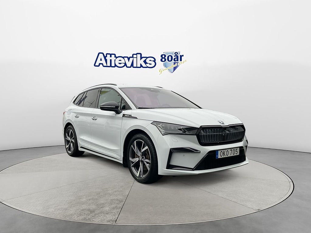 Skoda Enyaq iV 80x Sportline Drag/El-Stol, Head-Up