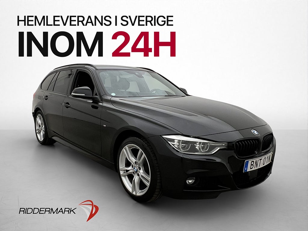 BMW 320 d 190hk xDrive M-Sport HUD Kamera Skinn Dragkrok