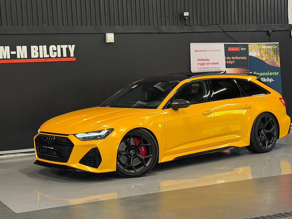 Audi RS6 4.0|RS|Milltek|B&O|Se*Spec|Värmare|Pano|Drag|Dahlbäck