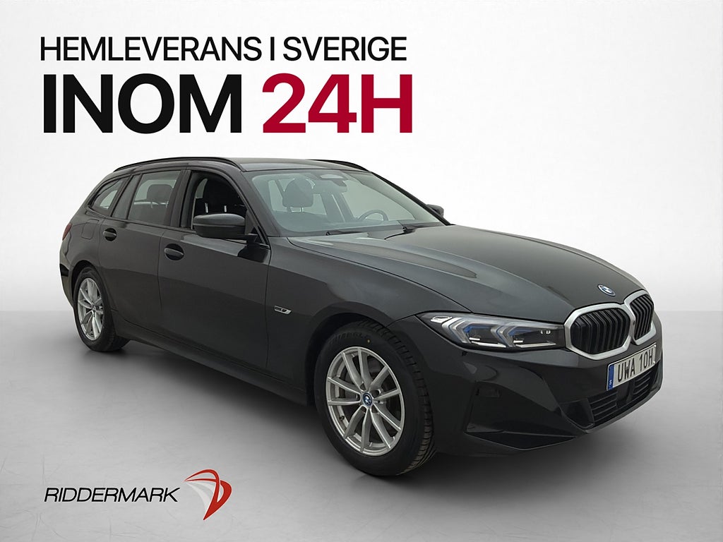 BMW 330e xDrive 292hk Cockpit 360° Drag Rattvärme Navi