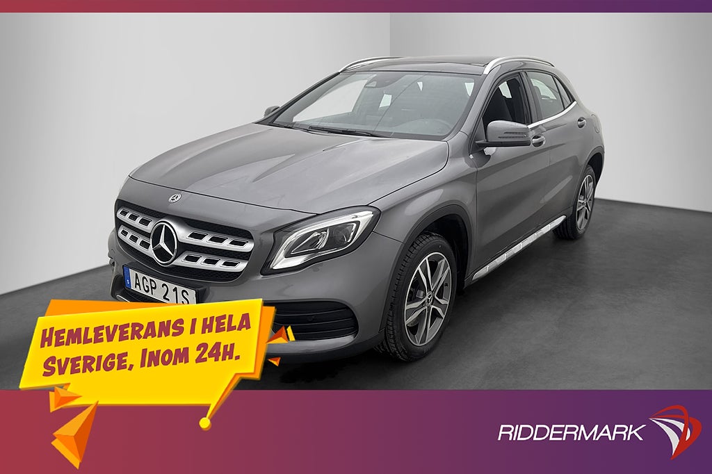 Mercedes-Benz GLA 220 4M 184hk AMG Pano P-Värm H/K Kamera