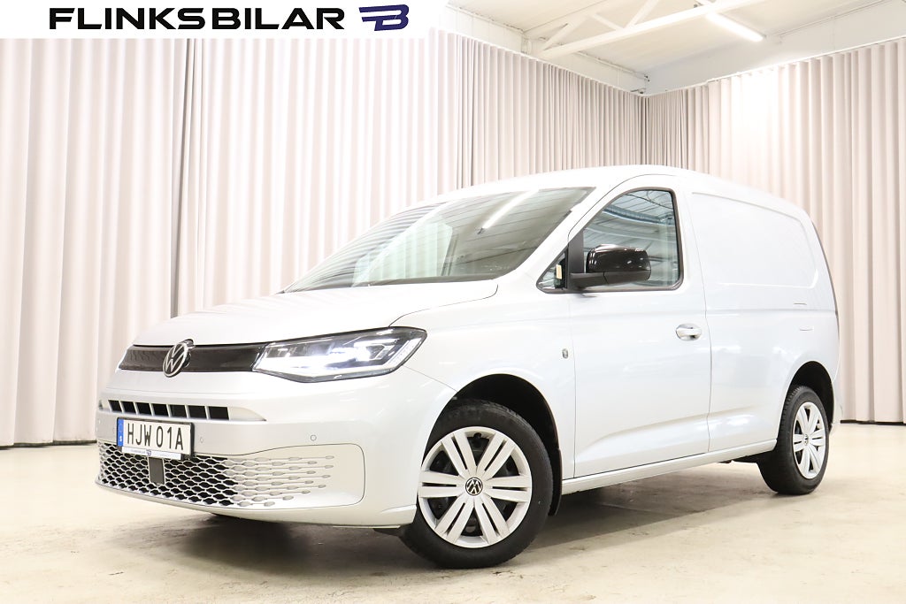 Volkswagen Caddy DSG 122HK Nedlackad LED Värmare Leasebar