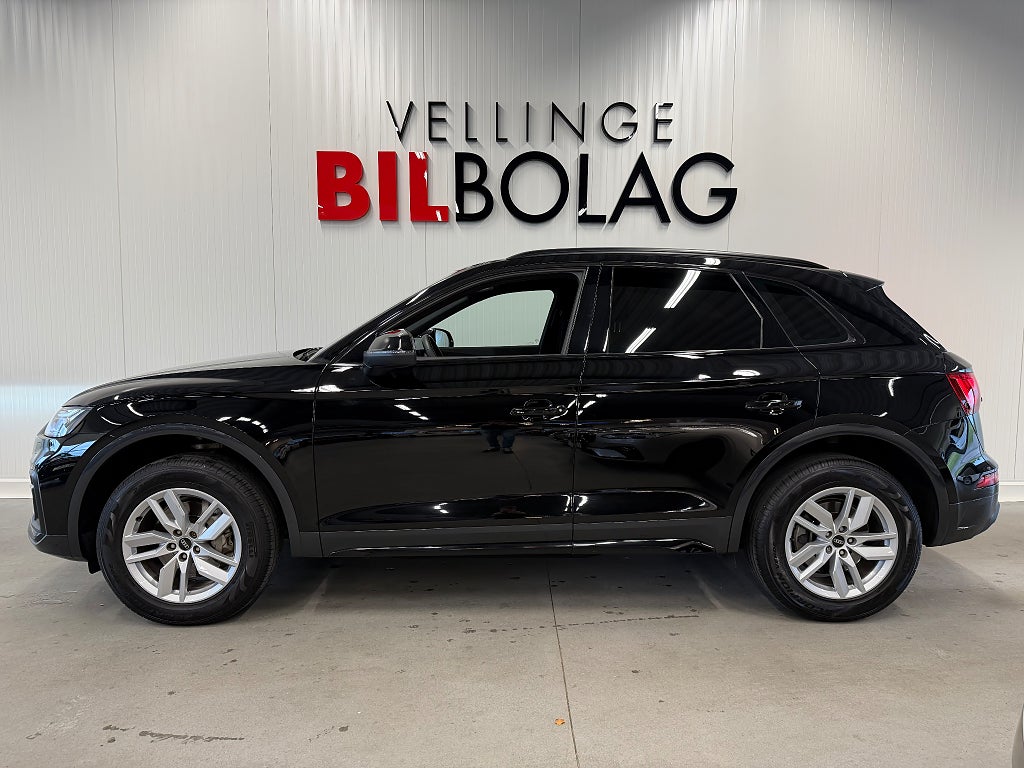 Audi Q5 40 TDI quattro Kamera Dragkrok Värmare Moms