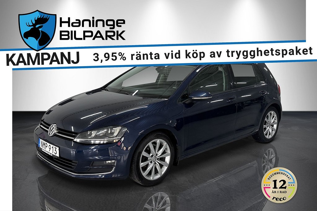Volkswagen Golf 5-dörrar 1.4/BT/KEYLESS/AUTO/SUPERDEAL 3,95%