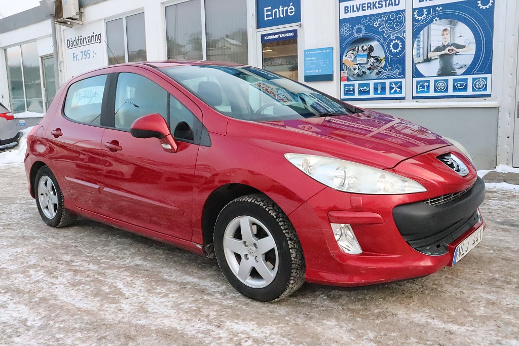 Peugeot 308 5-dörrar 1.6 HDi FAP EGS|Automat|Nyservad|Nybesiktigad 