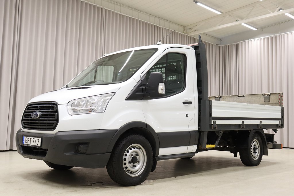 Ford Transit TDCi 125HK Flak Bakgavelyft Värmare Leasebar 