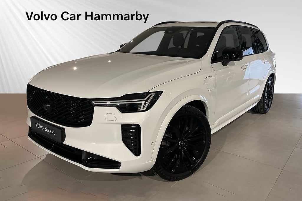 Volvo XC90 T8 Ultra Black Edition I Vent-Läder I B&W I Luftfjä