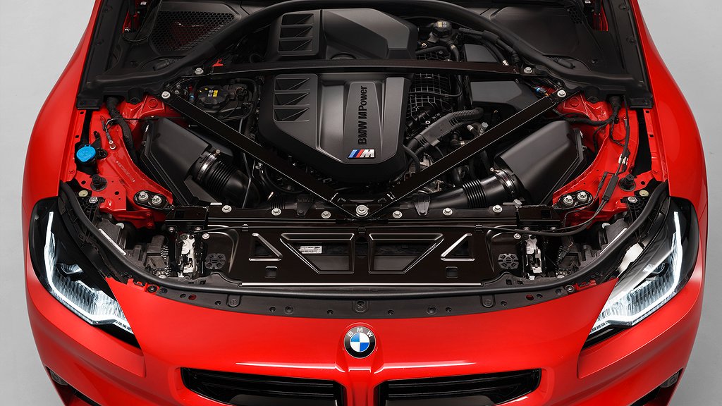 Nya BMW M2 har en treliters sexcylindrig motor på 460 hästkrafter. Foto: BMW