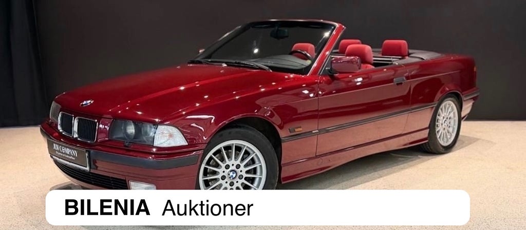 BMW 323 i Cab Tidlös klassiker i ovanligt fint skick