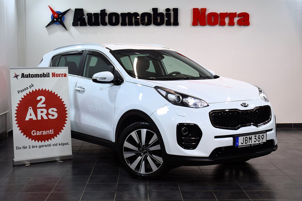 Kia Sportage 1.7 CRDi 116hk Advance V-hjul Drag M-värmare Navi