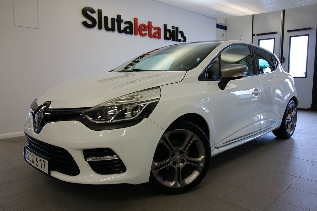 Renault Clio 1.2 TCe GT Sport Aut Skinn Pan Navi S/V hjul