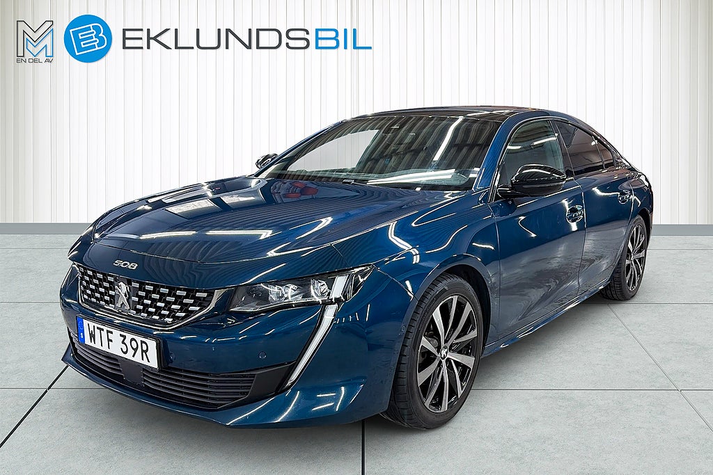 Peugeot 508 1.6 180hk 1-ägare GT-LINE Premium Automat NYBES