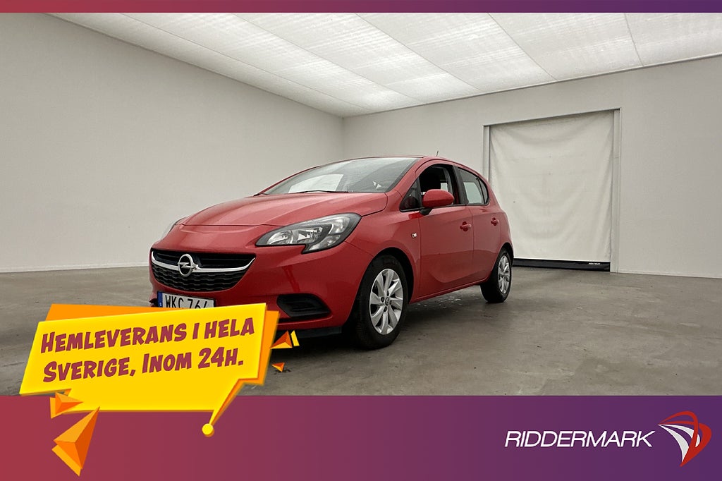 Opel Corsa 1.4 Enjoy Sensorer Bluetooth Rattvärme 1-Brukare
