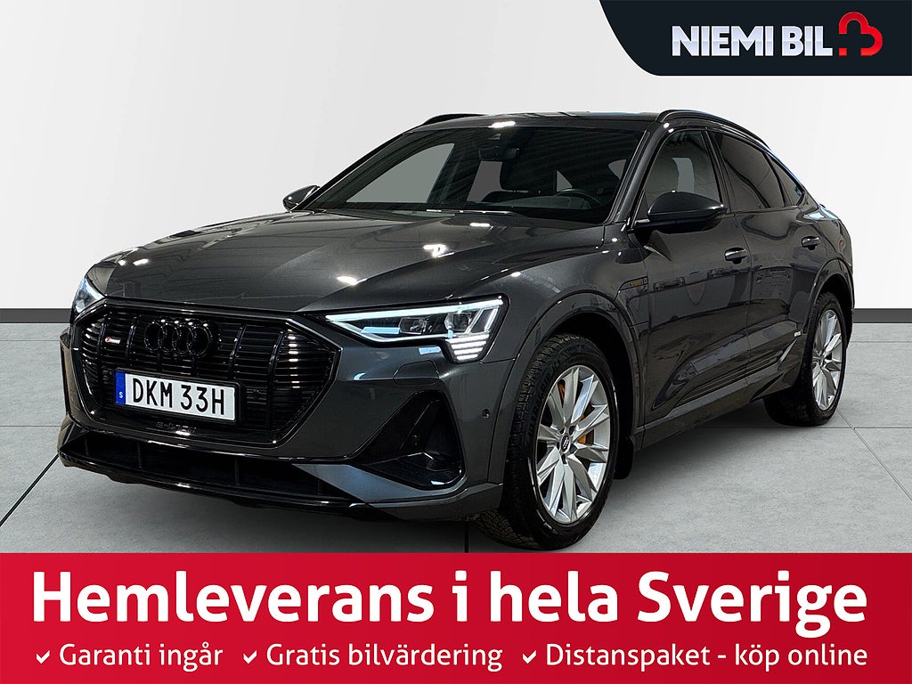 Audi E-Tron Sportback 55 Quattro S Line Drag 360 Skinn B&O Pano S&V