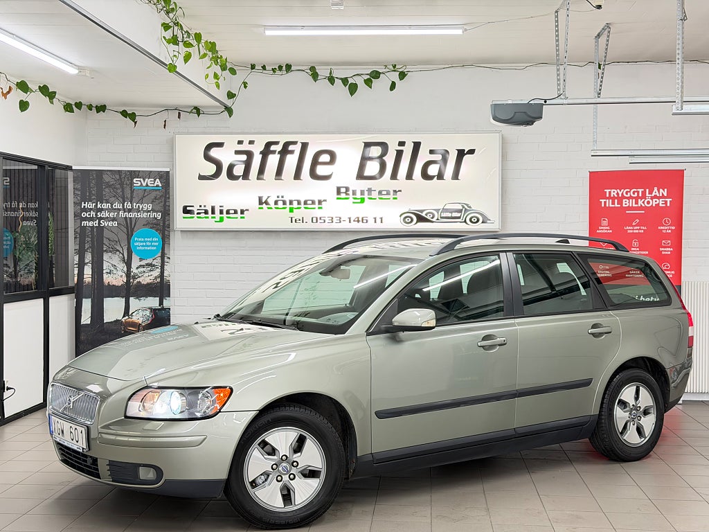 Volvo V50 1.8F 125hk|Full Servad|Lågmilad|Värmare|Dragkrok|