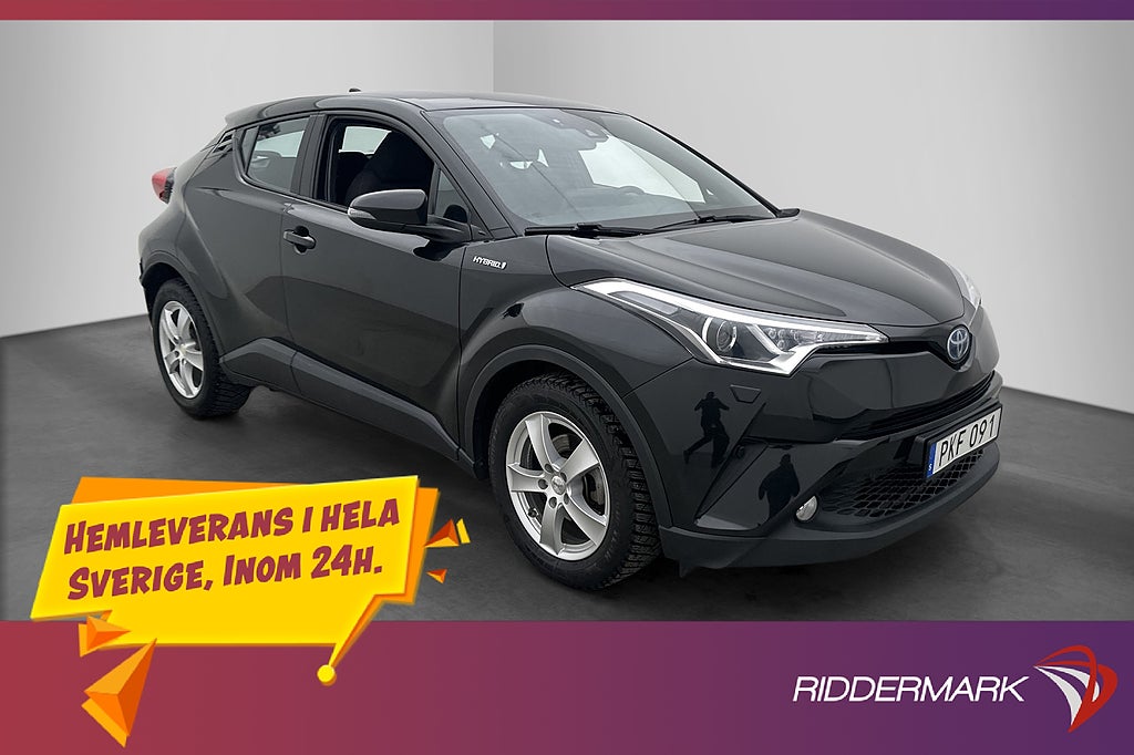 Toyota C-HR Hybrid 122hk Active M&K Värmare Dragkrok Kamera
