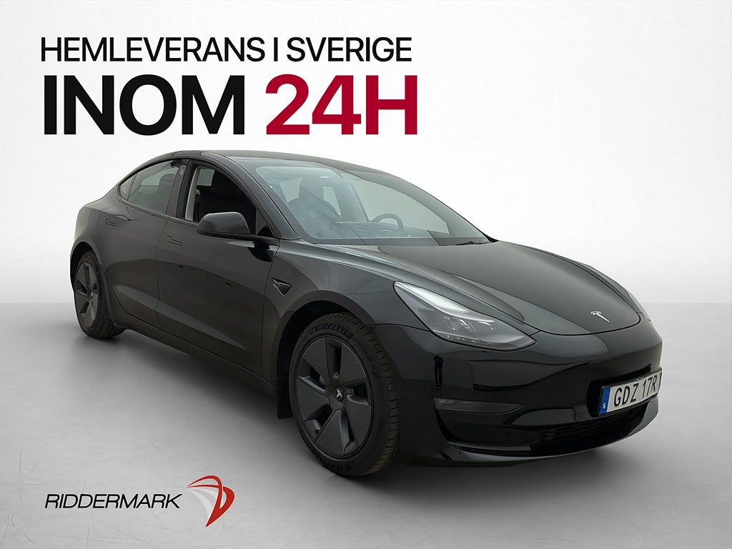 Tesla Model 3 Long Range AWD MOMS Autopilot Svensksåld Pano