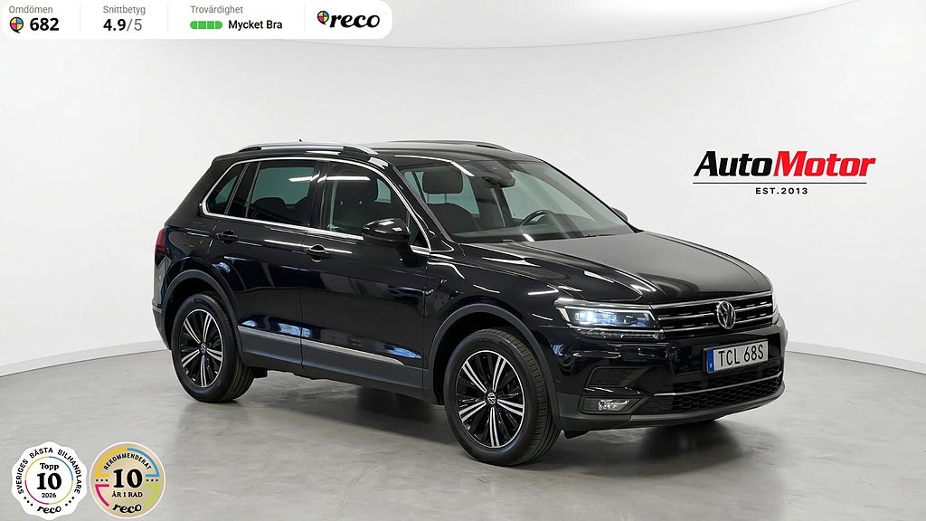 Volkswagen Tiguan 2.0 TDI GT 4Motion 190hk Cockpit 3,45% RÄNTEKAMPANJ
