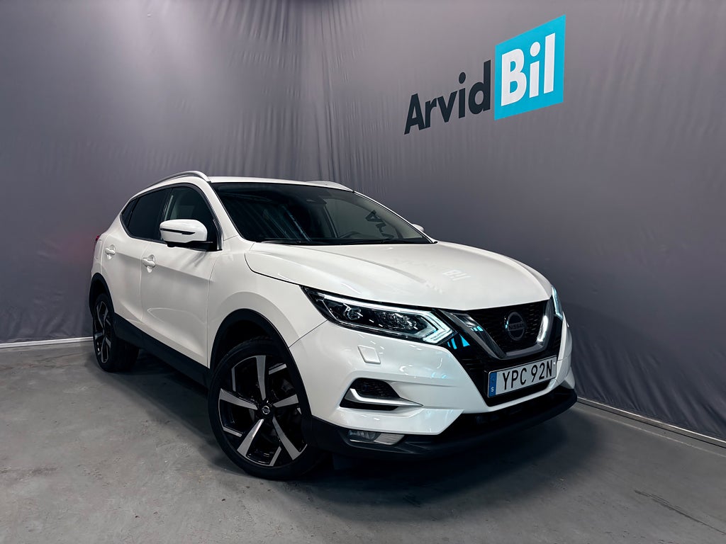 Nissan Qashqai 1.3 DIG-T DCT Tekna 360KAM NAVI SKINN KÖRFILSASSISTANS
