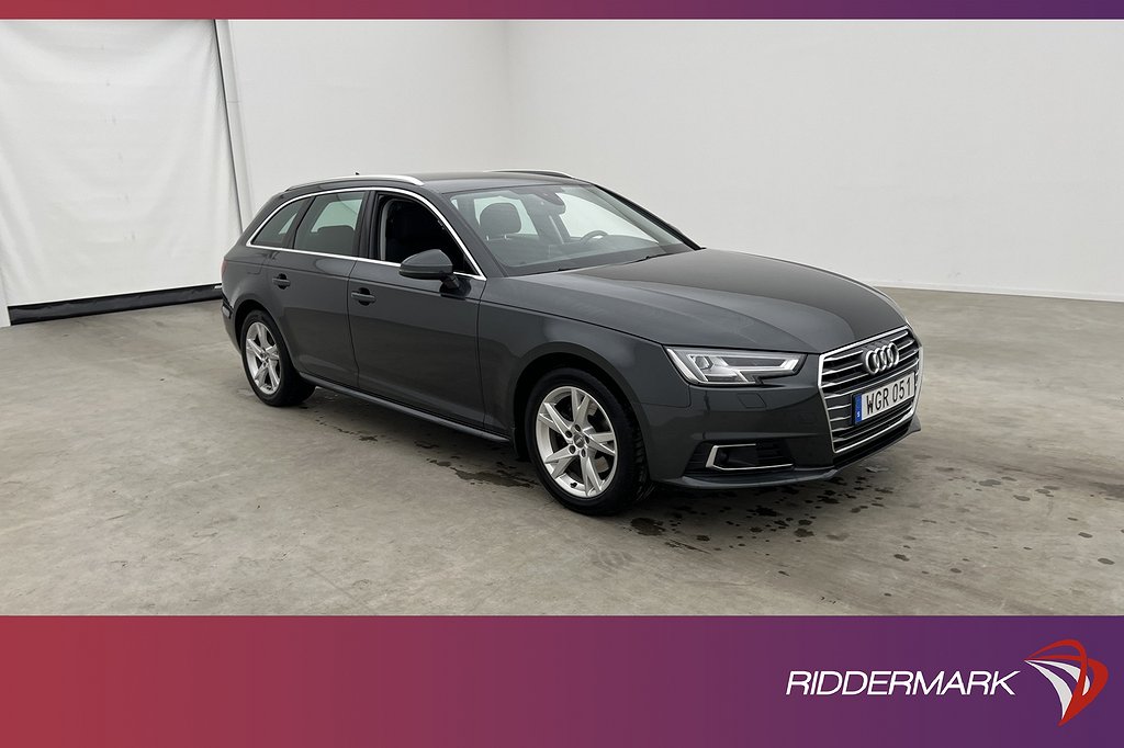 Audi A4 40 TDI S-Tronic 190hk Sport Cockpit Kamera Navi