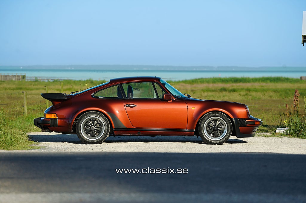 Porsche 911 Turbo 930 6300Mil! Svensksåld! PTS!