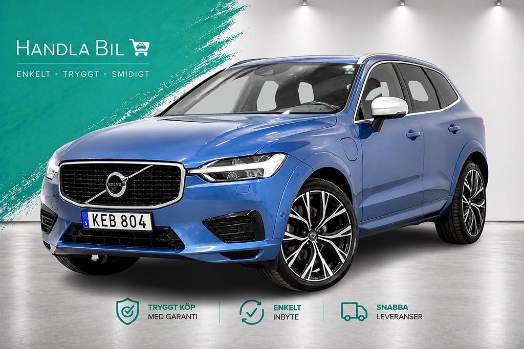 Volvo XC60 T8 AWD R-design Pano B&W VOC 360° Skinn Drag