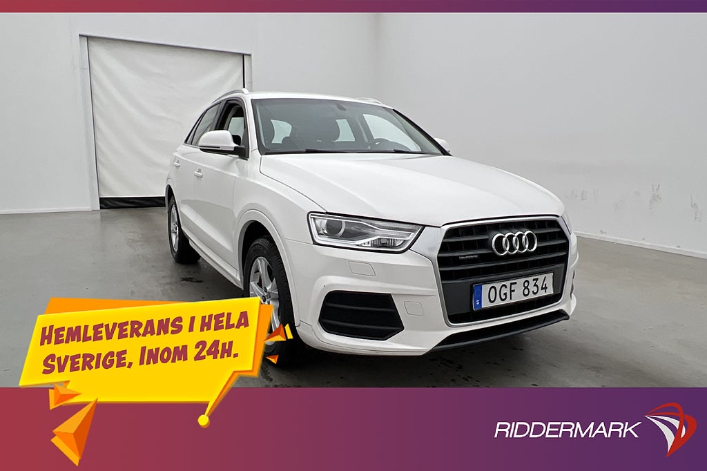Audi Q3 2.0 TDI 150hk Quattro Dragkrok 2 Brukare 0,49l/mil