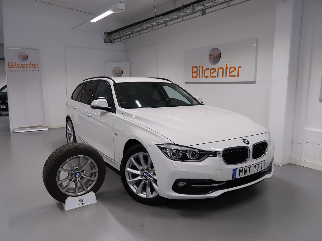 BMW 318D xDrive Touring V-Däck ingår Kamera-Värmare-Rattvärme-Na